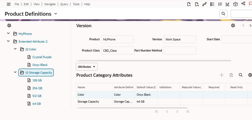 Product model