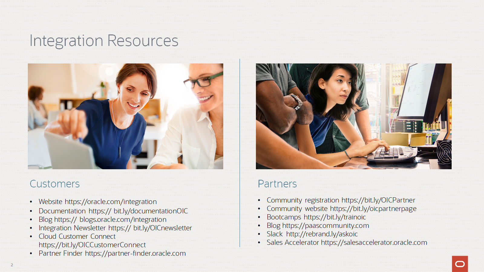 Integration Resources