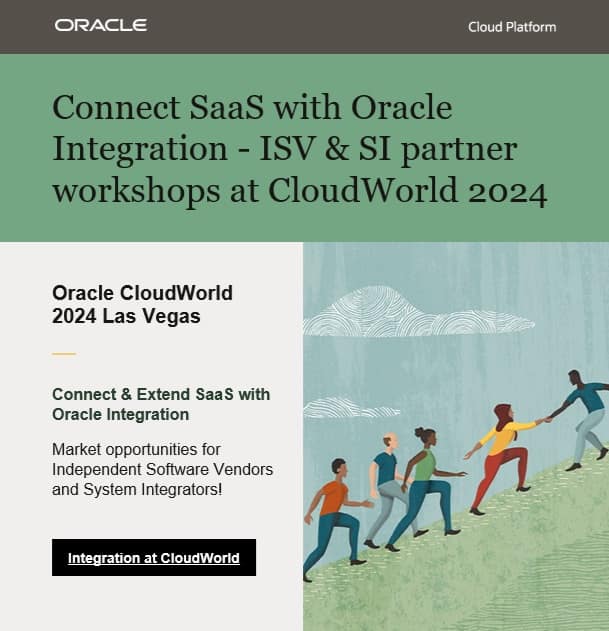 Connect SaaS with Oracle Integration: Service opportunity for System ...
