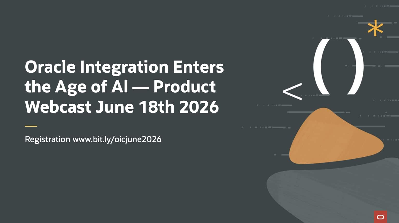 Oracle Integration Enters the Age of AI — Product Update Webcast June 18th 2026