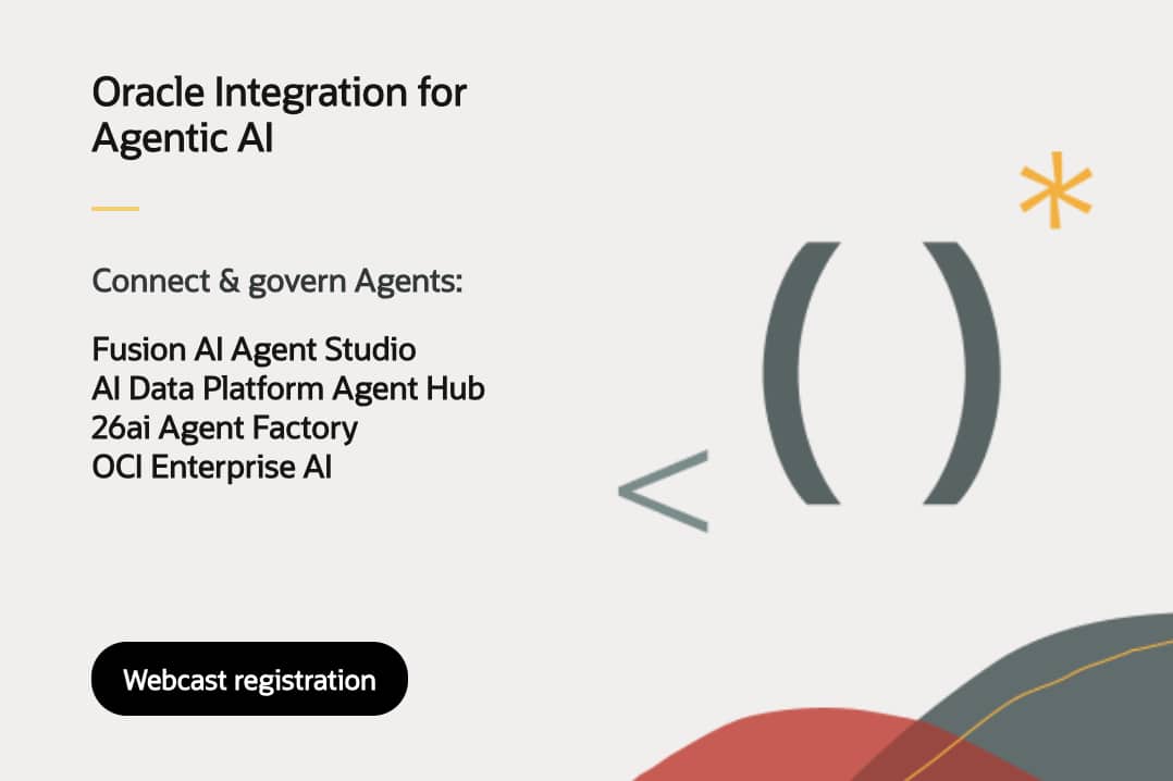 Multi Agent connectivity and governance for Fusion AI Agent Studio – Webcast June 18th 2026
