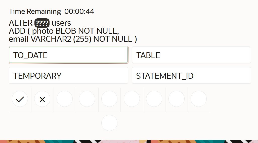 New free SQL quizzes and more trophies on Oracle Dev Gym