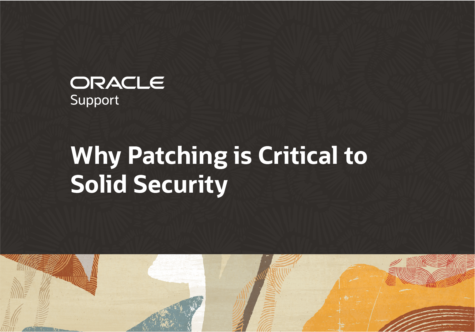 Software Patching Is Critical to Your Security