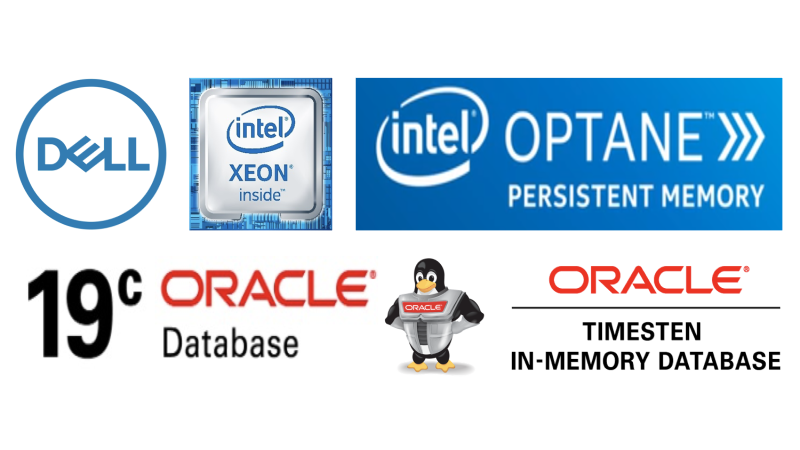 Dell Intel Optane PMem Oracle RAC and TimesTen Benchmark