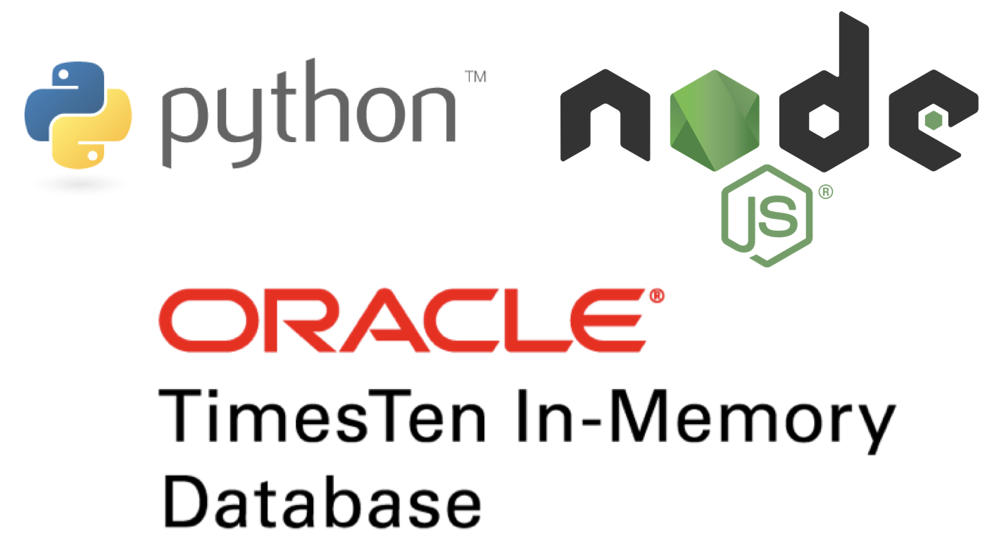 TimesTen nows supports Python and Node.js