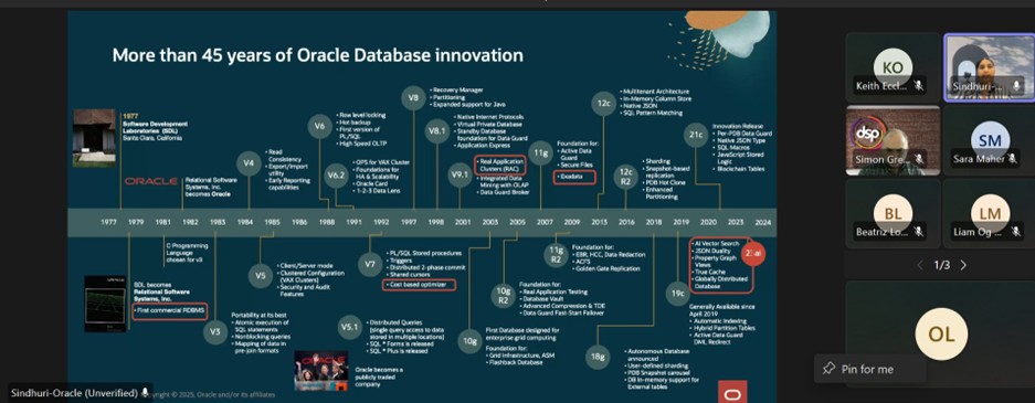Oracle Academy participates in hybrid Oracle Higher Education event, Eastpoint, Dublin, with a focus on educational resources for educators and their students  