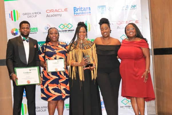 Oracle Academy wins Gold award for Technology & Innovation and Oracle two Bronze awards at the Warriors for Good Summit & Awards, Kenya