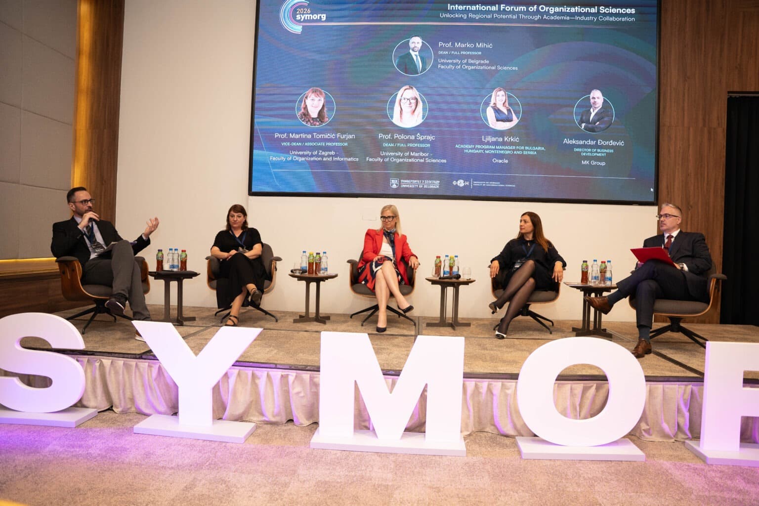 Oracle Academy discusses building future talent through academia–industry collaboration at SymOrg 2026, Serbia