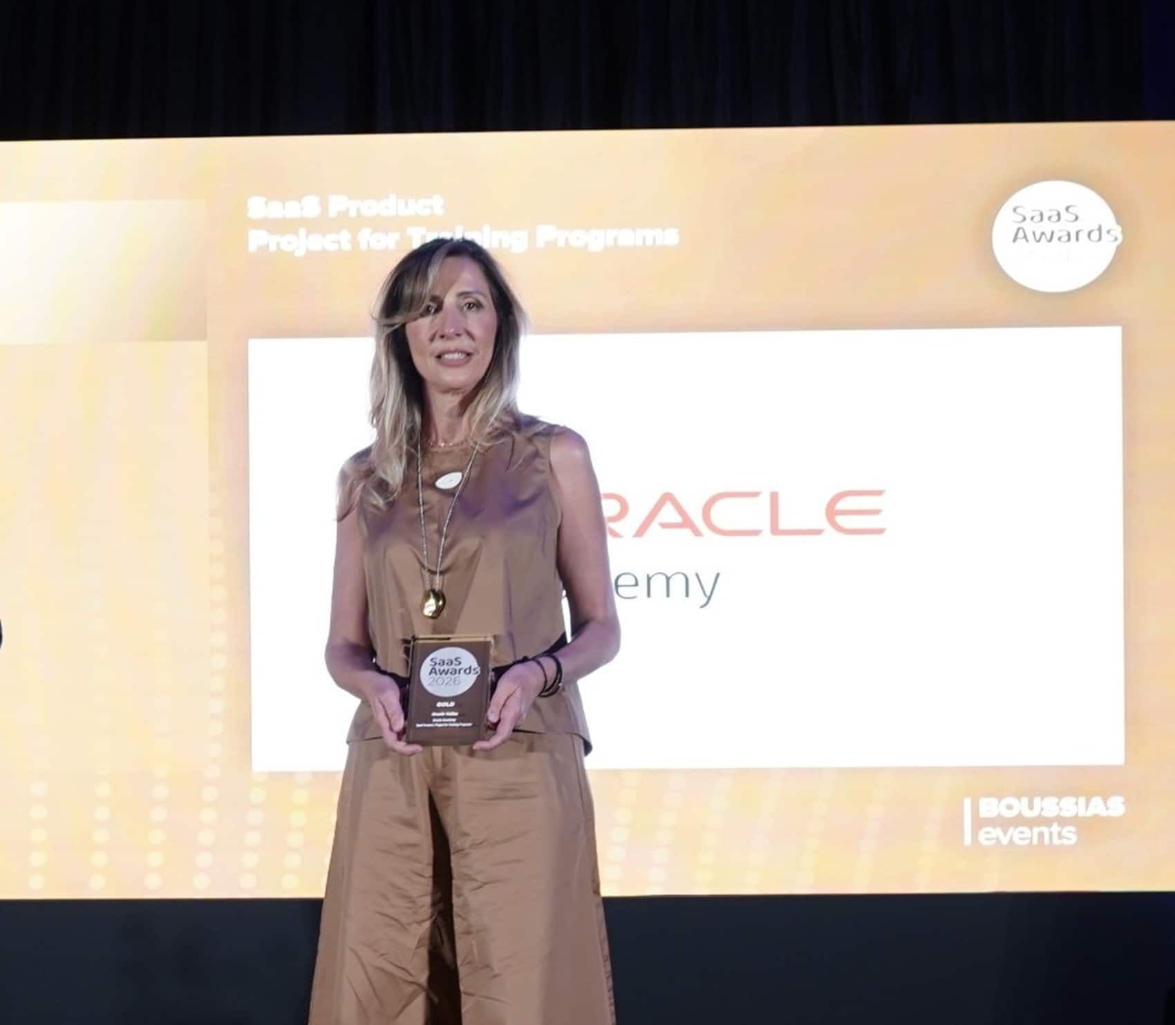 Oracle Academy celebrates recognition in Greece with Cloud and SaaS Awards