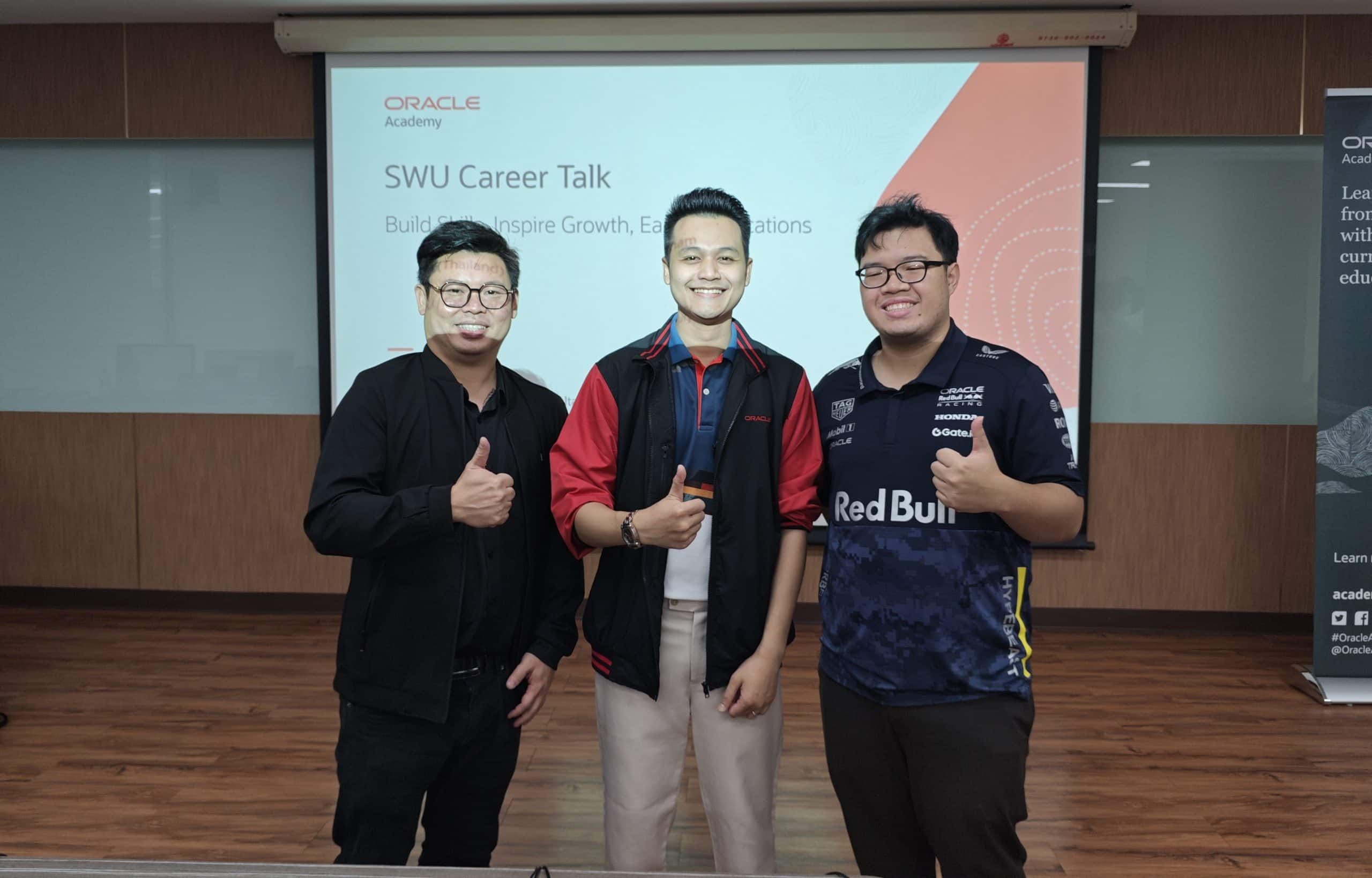 Career Talk at Srinakharinwirot University, Thailand, inspires next generation