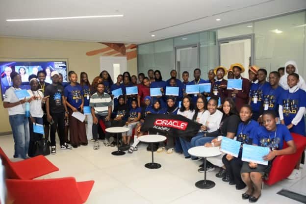 Oracle Academy supports Technovation Girls Lagos 2026 Regional Pitch (Senior Division) in Nigeria