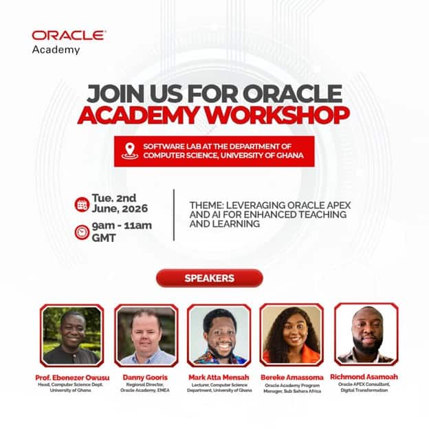 Oracle Academy holds Faculty Day across Ghana on the sidelines of eLearning Africa International Conference and Exhibition 2026