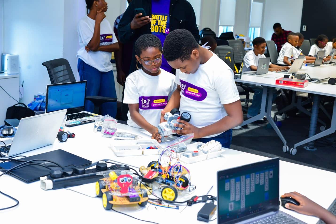 Oracle Academy partners with Nigenius for robotics camp at Oracle office, Nigeria