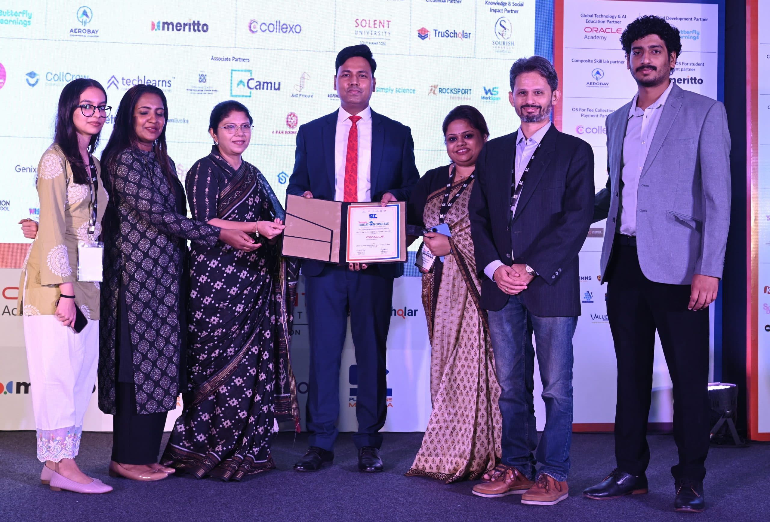 Oracle Academy champions AI curriculum adoption at the second National Education Conclave 2026, Delhi, India