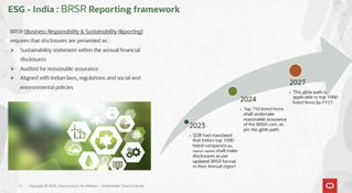 reporting framework