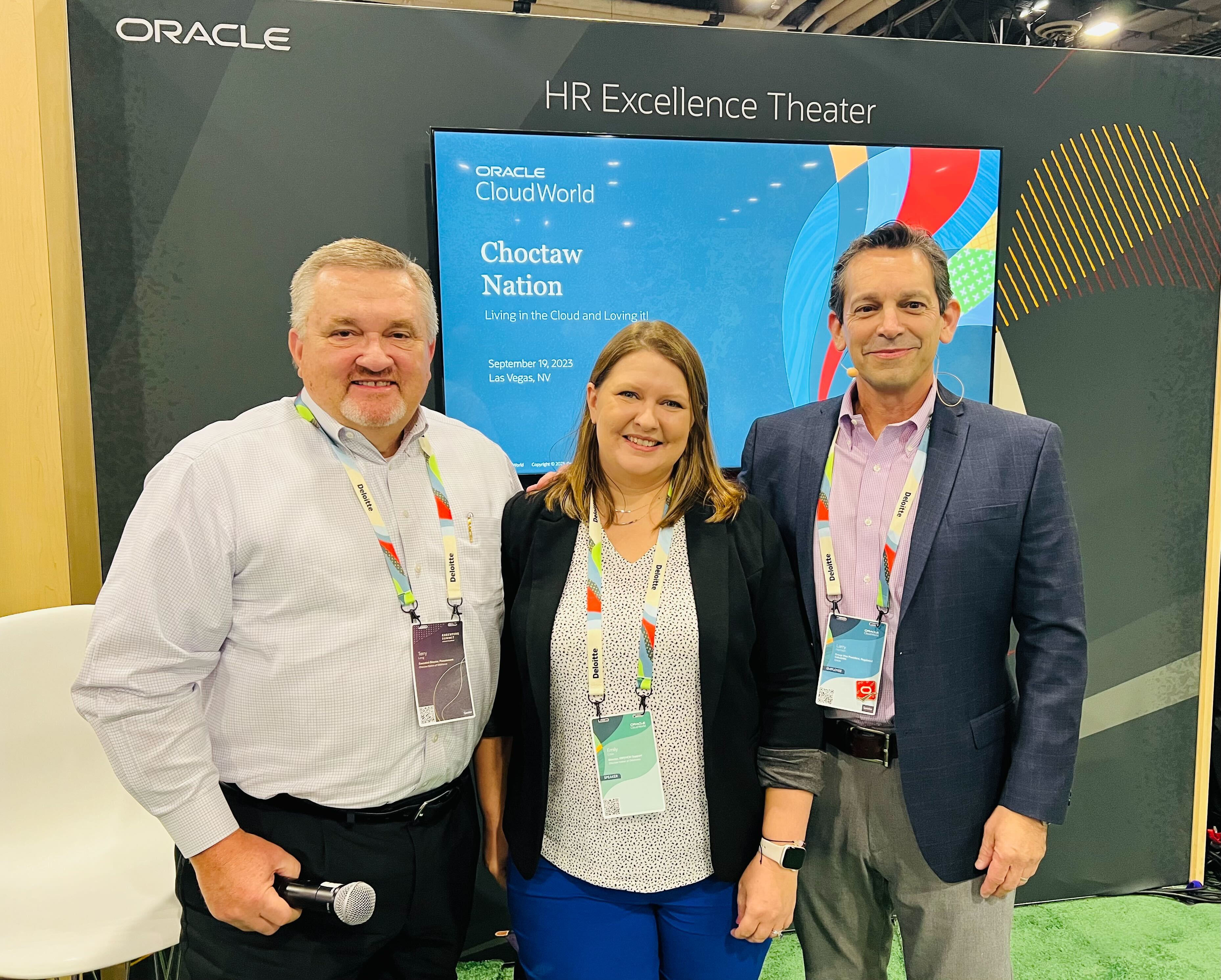 Choctaw Nation Session at Oracle CloudWorld 2023