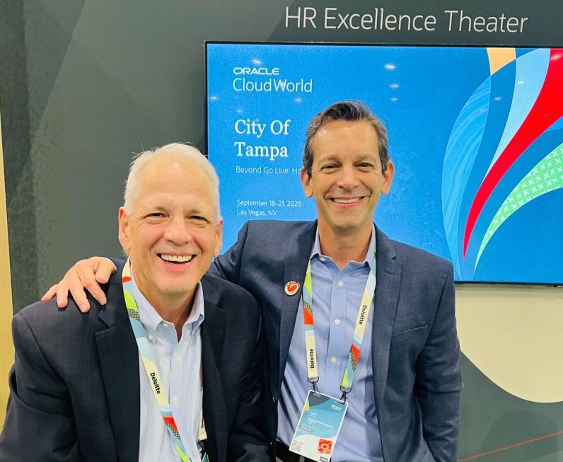 City of Tampa session at Oracle CloudWorld 2023
