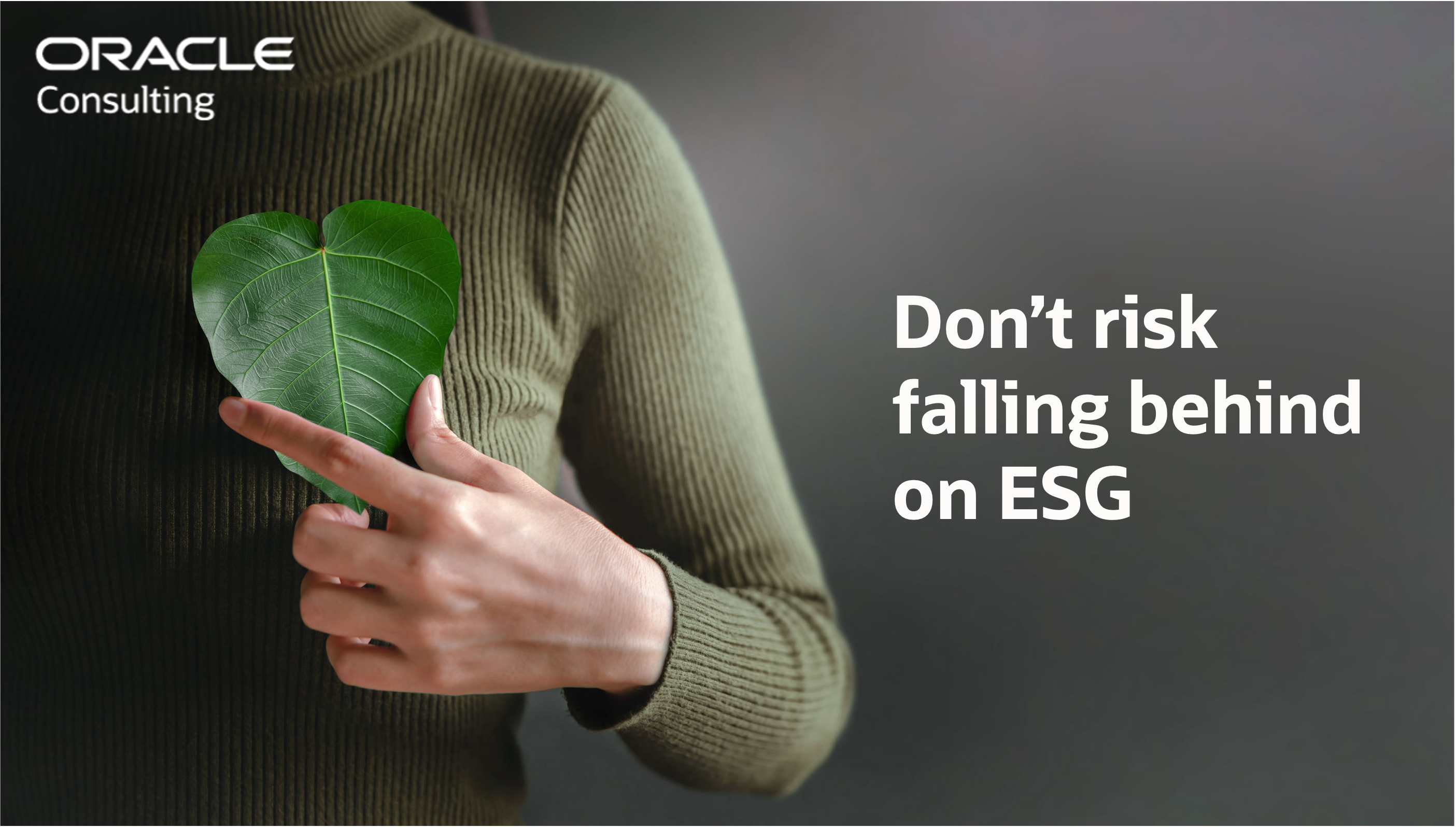 ESG social Oracle Consulting