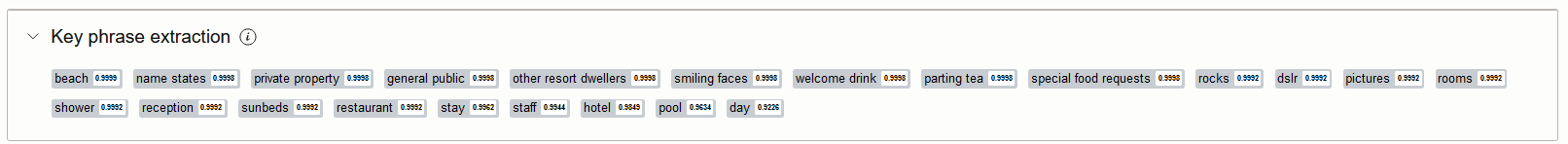 key phrase extraction