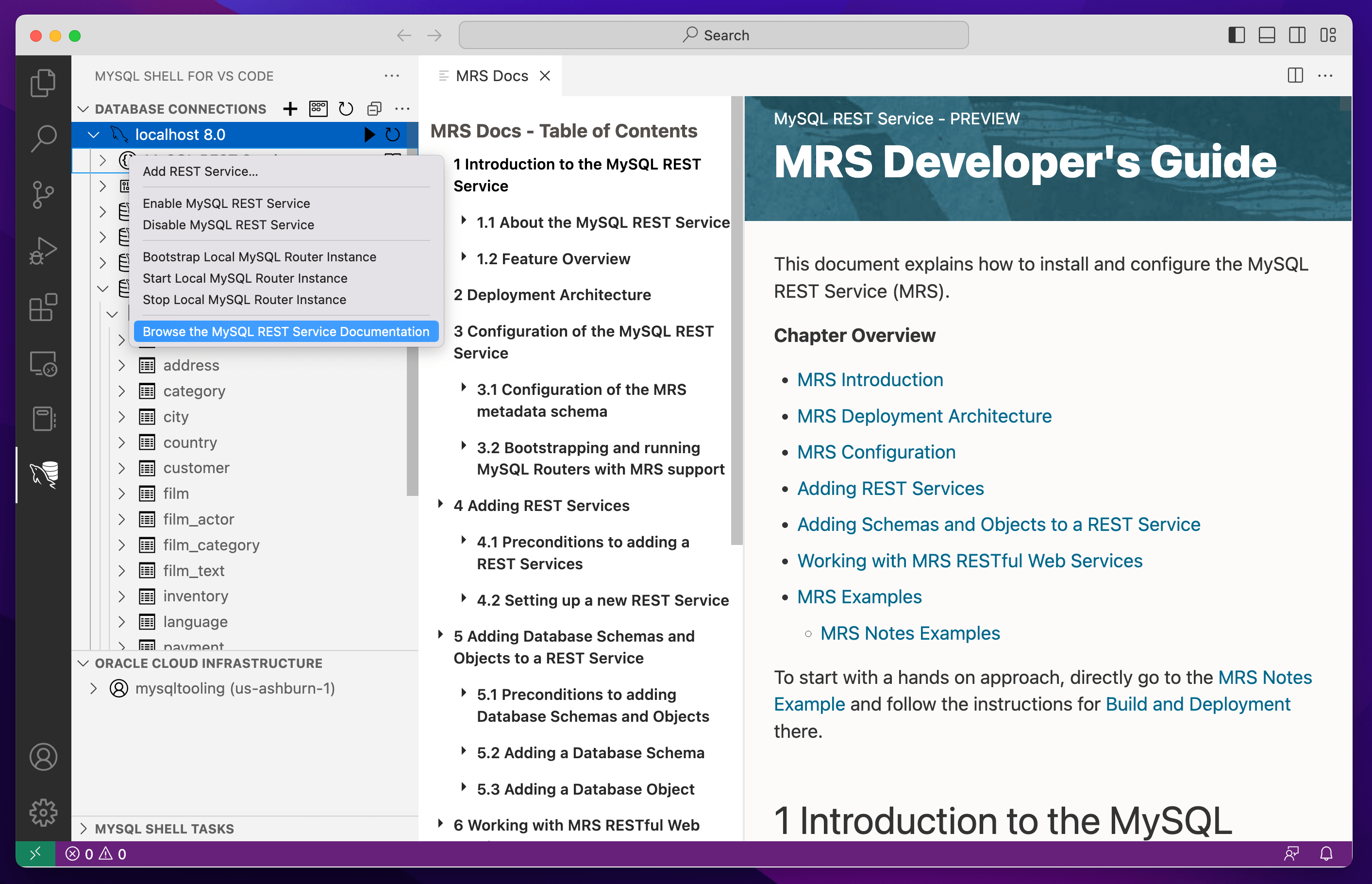 MRS Documentation