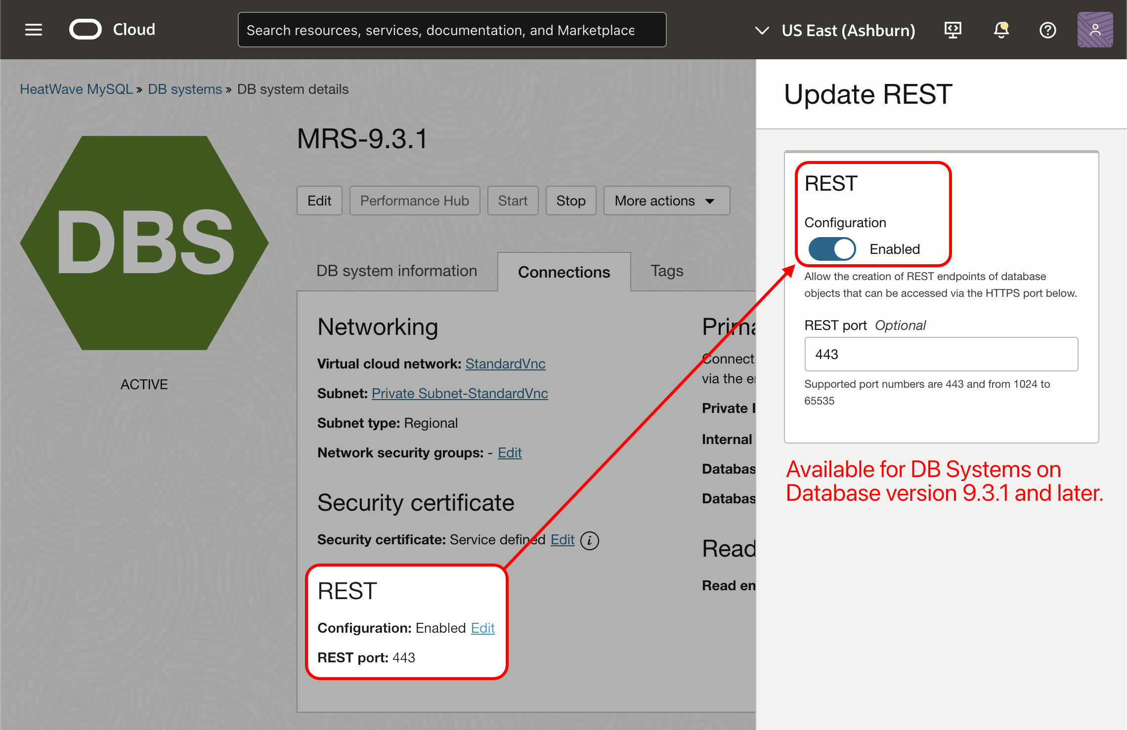 How to Enable REST Support For HeatWave