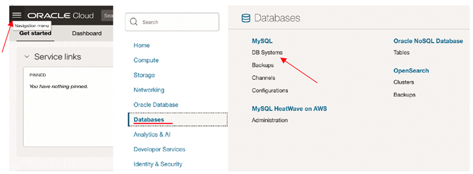 OCI MySQL Database System