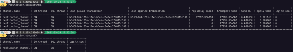 MySQL Shell replication plugin
