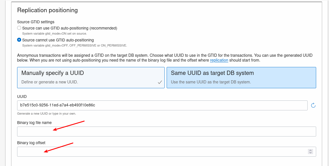 Replication Positioning