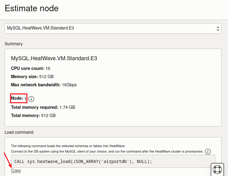 Estimate Node
