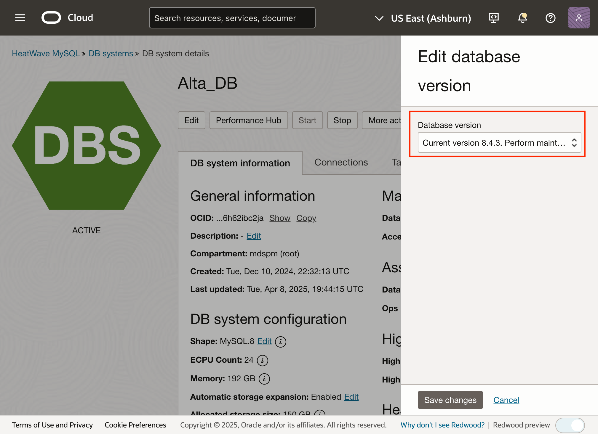 Maintenance - Perform One-off update Image 2