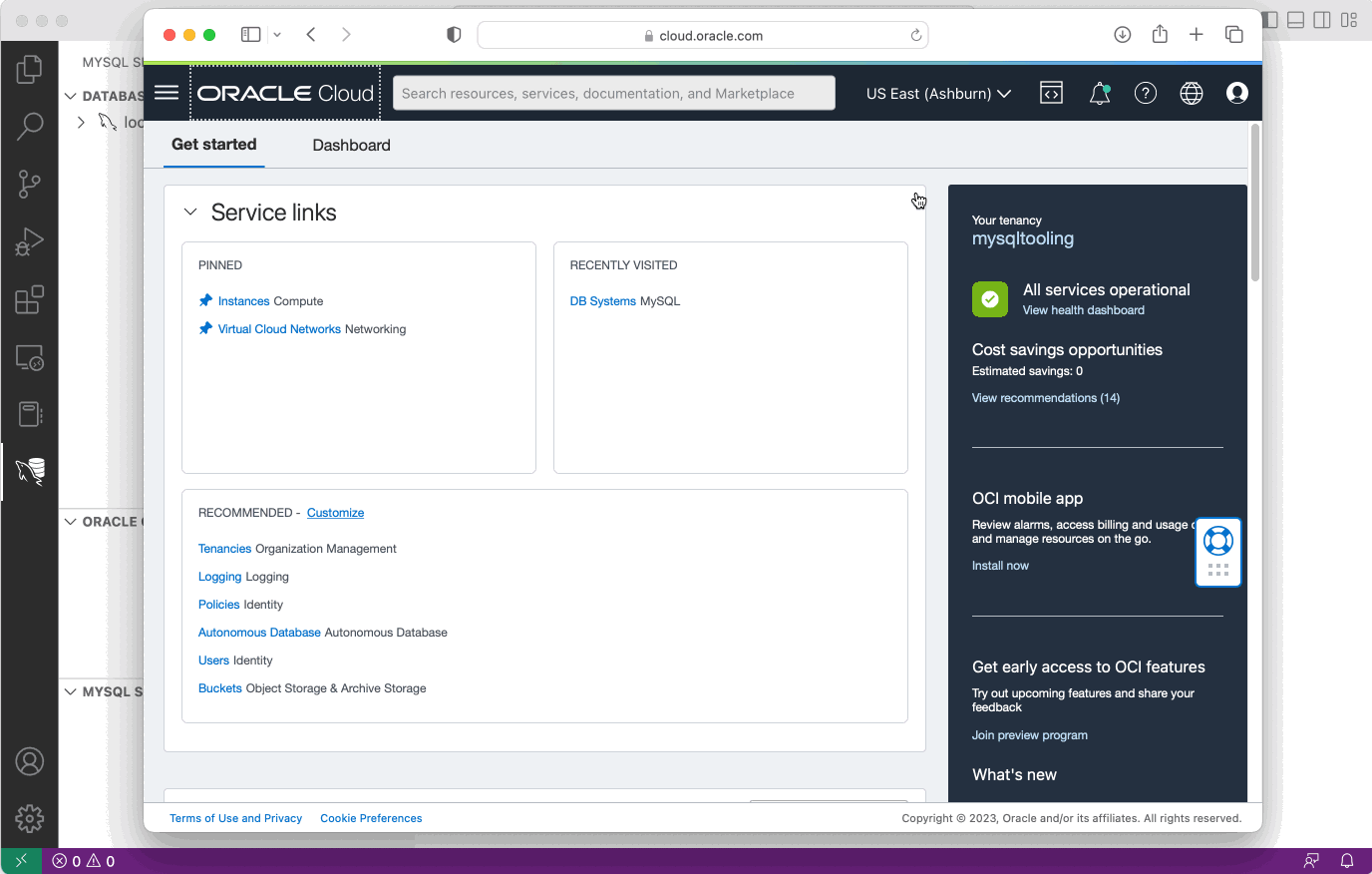 Demo of adding a DB Connection
