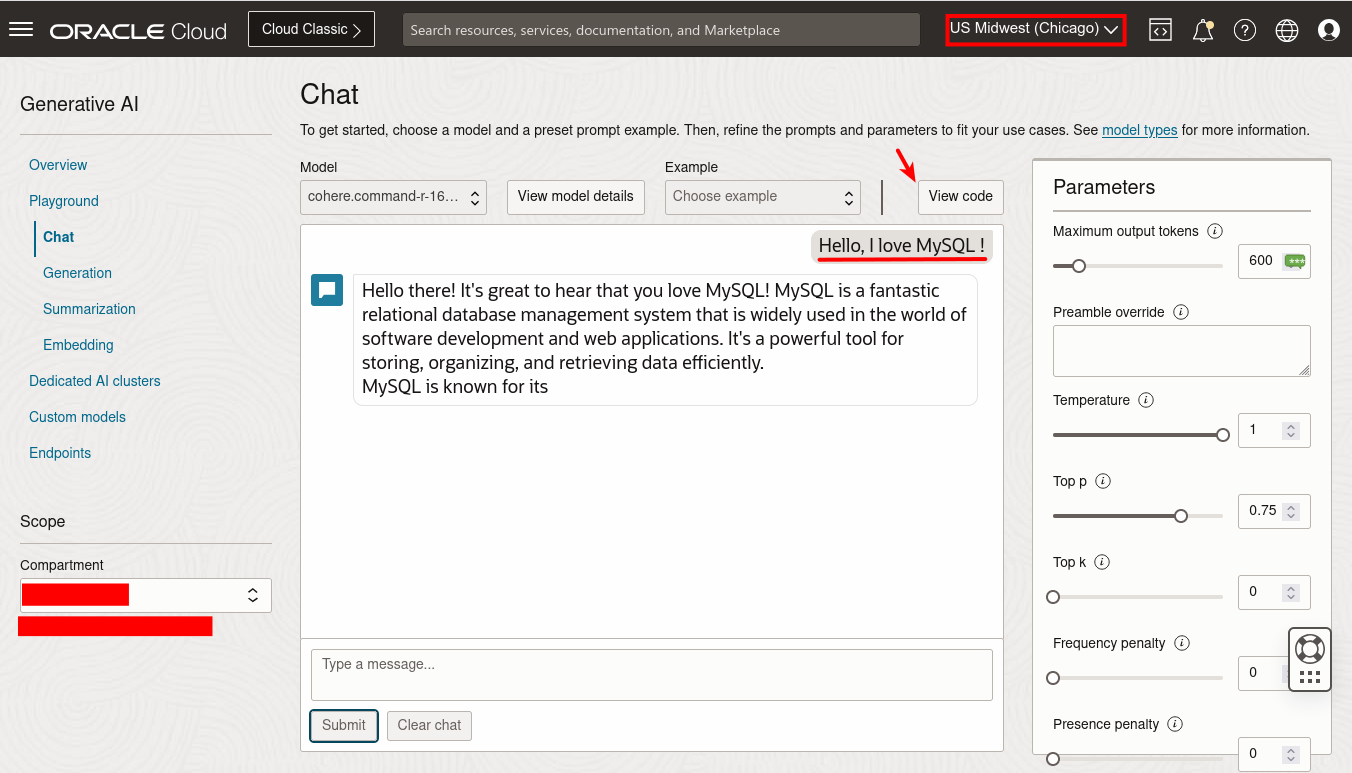 Generative AI - Chat