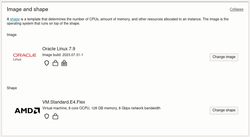 OL7 Compute Instance