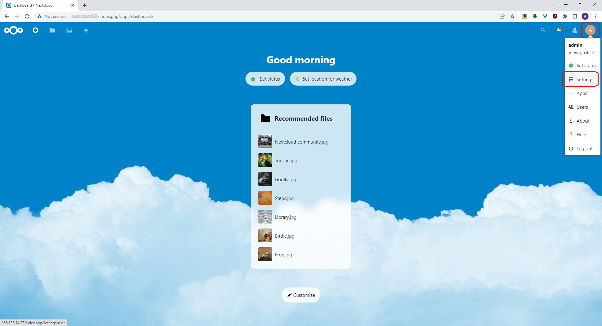 NextcloudSetup05