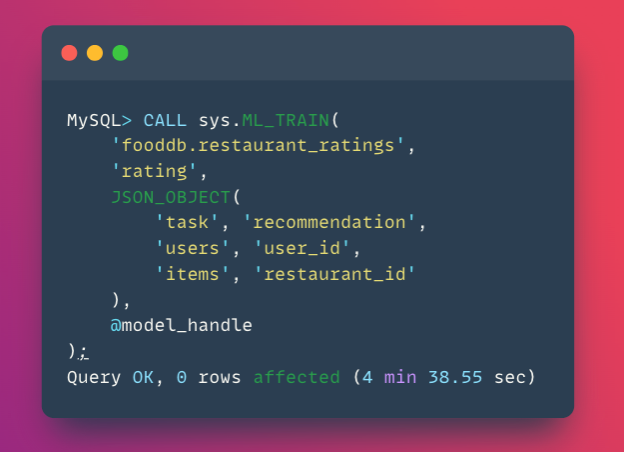 Train the two Tower model