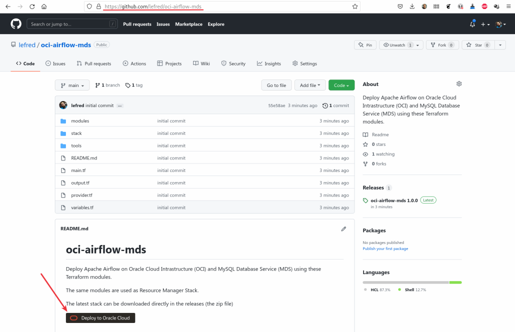 Deploy to Oracle Cloud