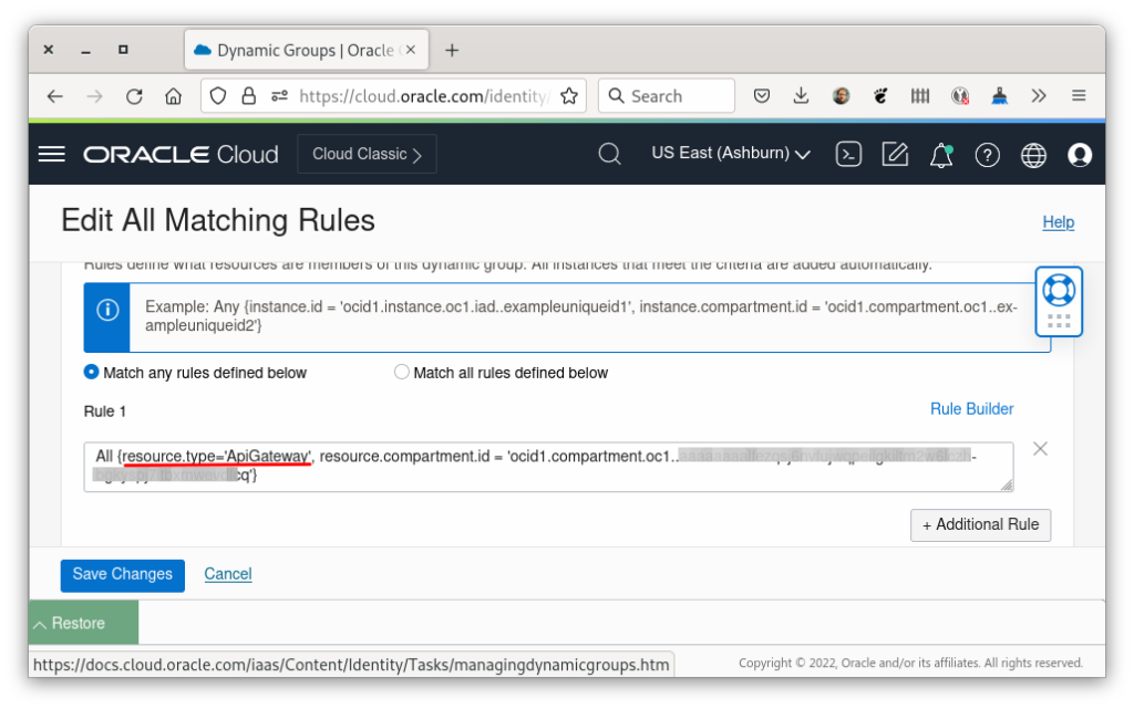 Edit All Matching Rules