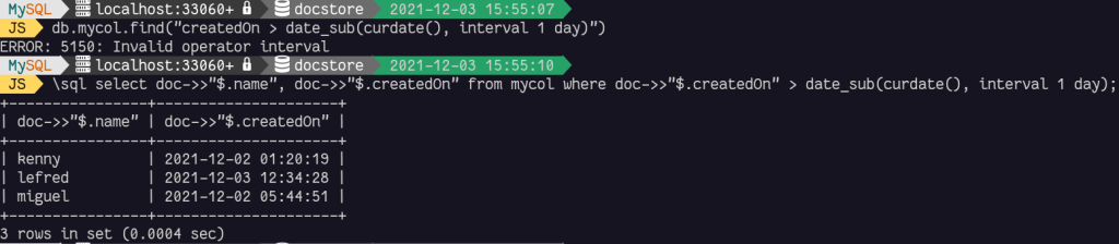 example of function not supported in X dev api