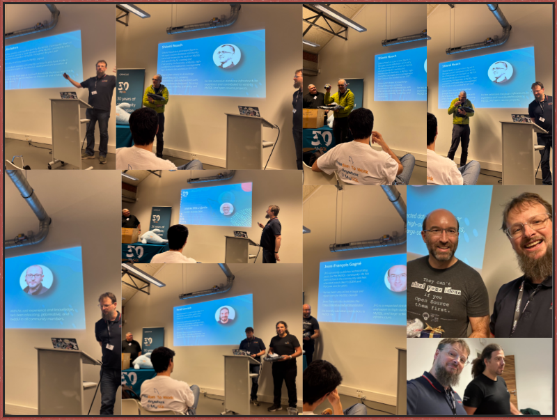 MySQL Belgian Days - Rockstars