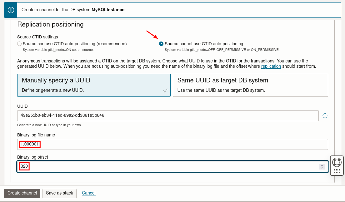 Replication positioning