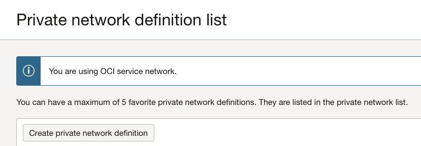 create private network definition