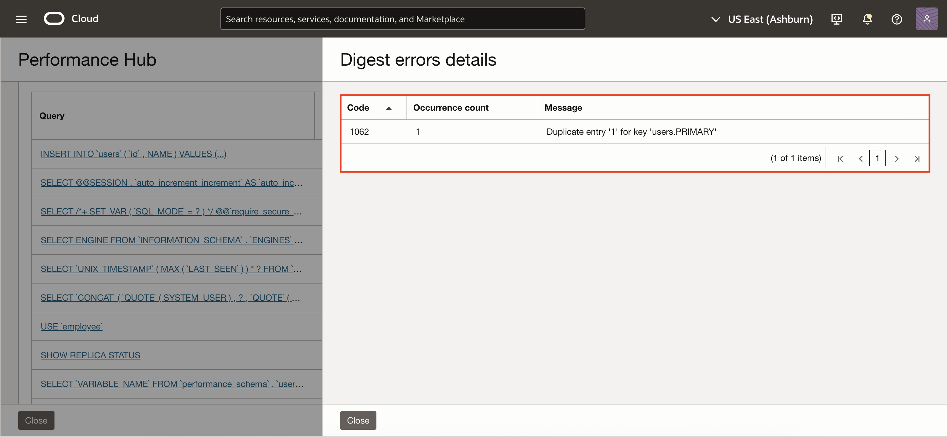 Performance Hub enhancements