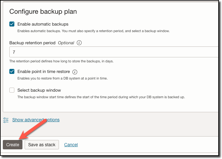 Create MySQL Instance Part 6
