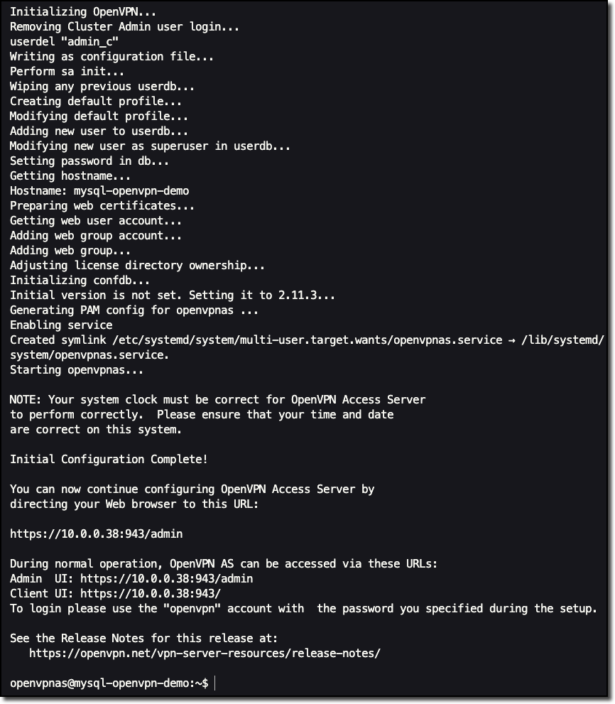 OpenVPN Setup Part 15