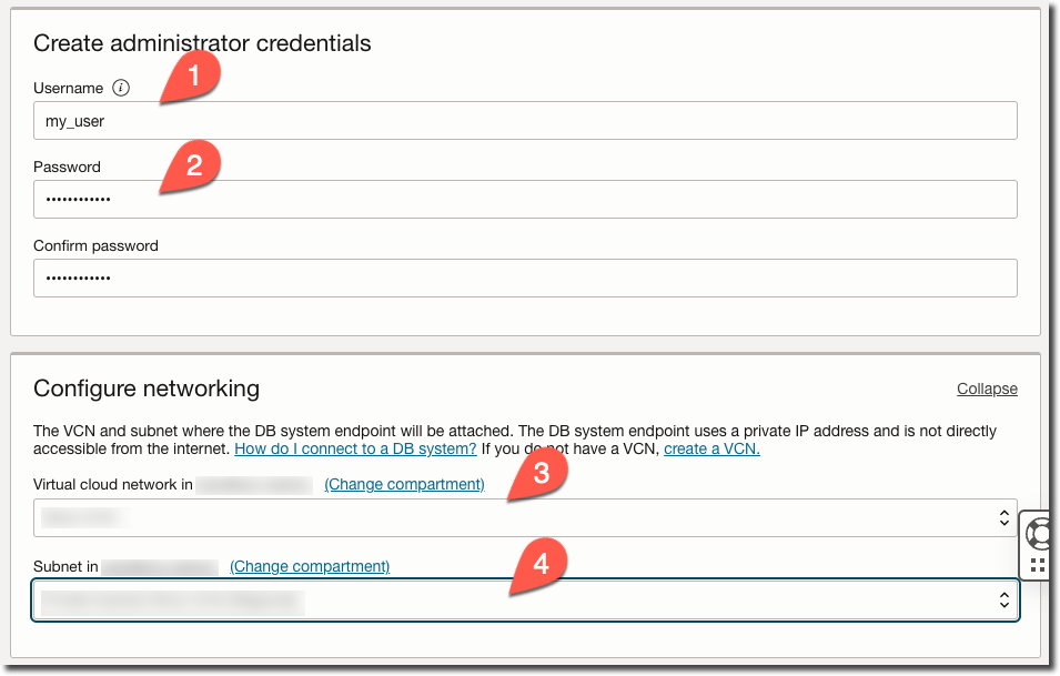 Create DB System Part 2