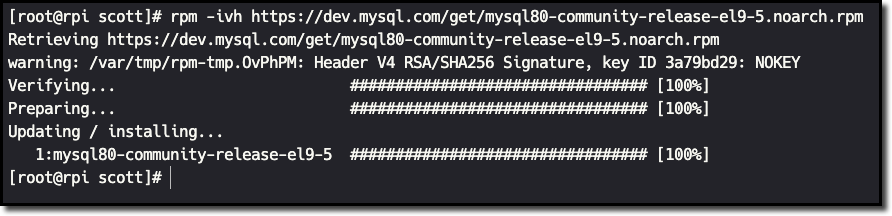 Repo Install Success