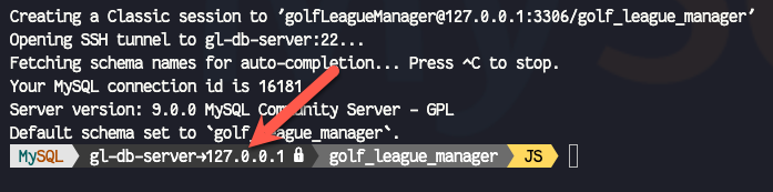 Shortened MySQL Shell prompt
