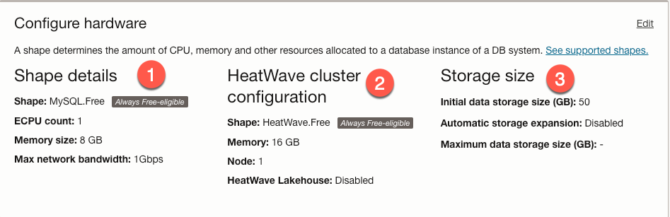Create DB System Form part 6