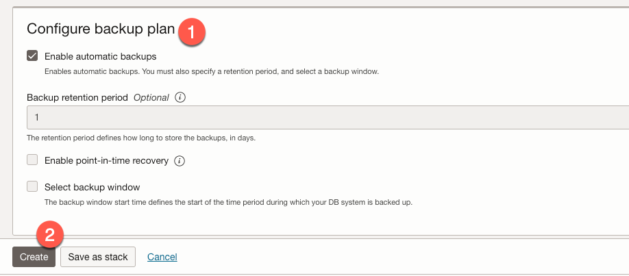 Create DB System Form part 7