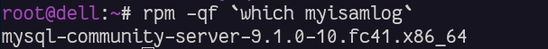 myisamlog